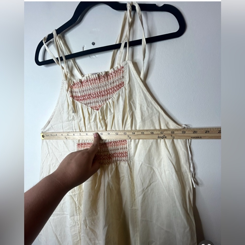Free People Another Love Smocked Midi - Picture 2 of 6